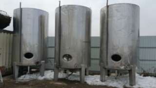 Емкости нержавеющие, объем -10куб.м