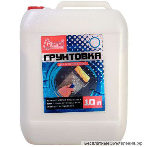 Грунтовка для внутренних работ “Старатели” 10 л
