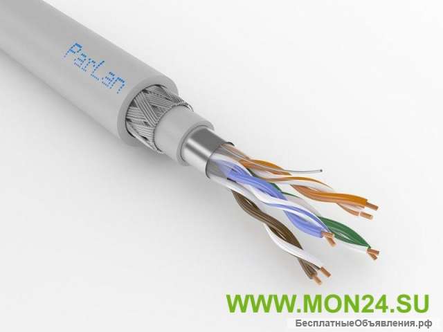 Кабель «витая пара» (LAN) в броне ParLan ARM PS F/UTP Cat5e PVCLS нг(А