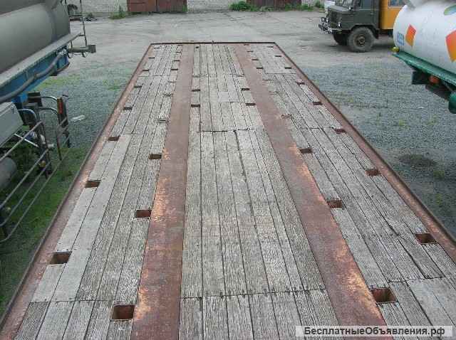 Полуприцеп площадка Trailmobil P223A