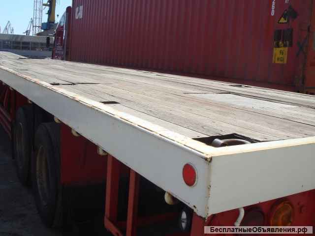 Полуприцеп площадка Yusoki YT2196D