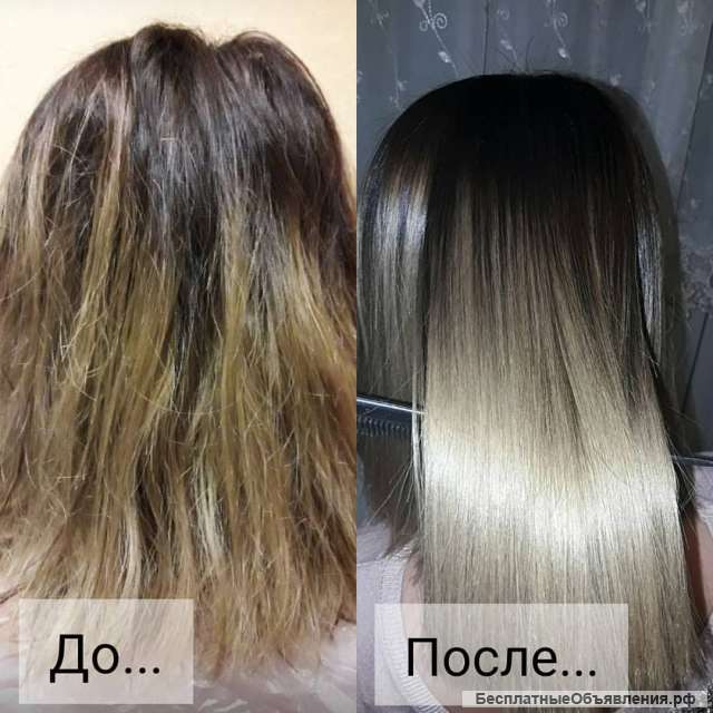 Ботокс, кератин, нанопластика для волос