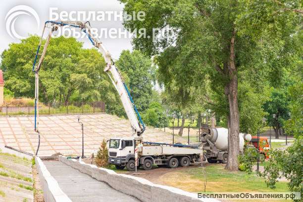 Услуги автобетононасоса