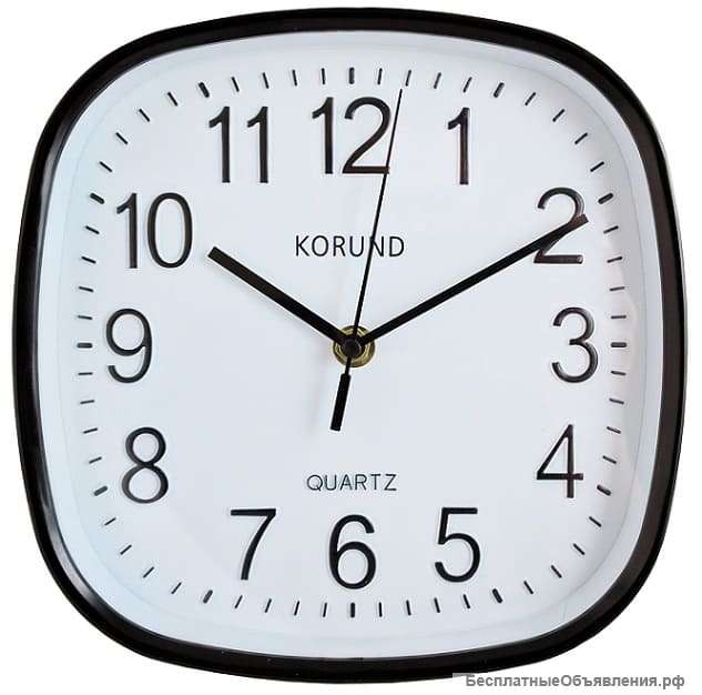 Небольшие настенные часы Korund KJ701BK