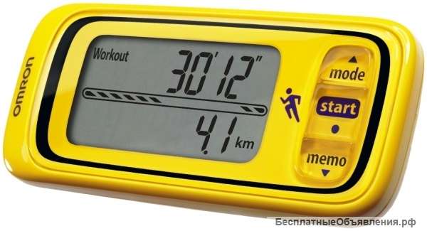 Монитор активности OMRON HJA-300-EY (желтый)