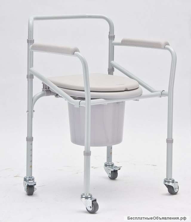 Армед Н021В: Кресло-коляска для инвалидов с санитарным устройством