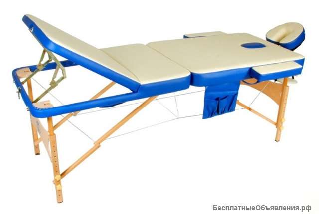 Стол массажный переносной Мед-Мос JF-AY01 3-х секционный