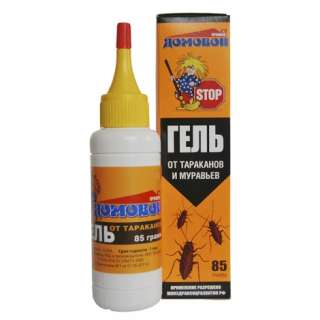 Домовой Прошка гель от тараканов и муравьев 85м