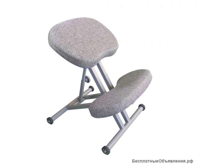 Стул коленный Takasima Олимп СК-1 светло-серый/серый