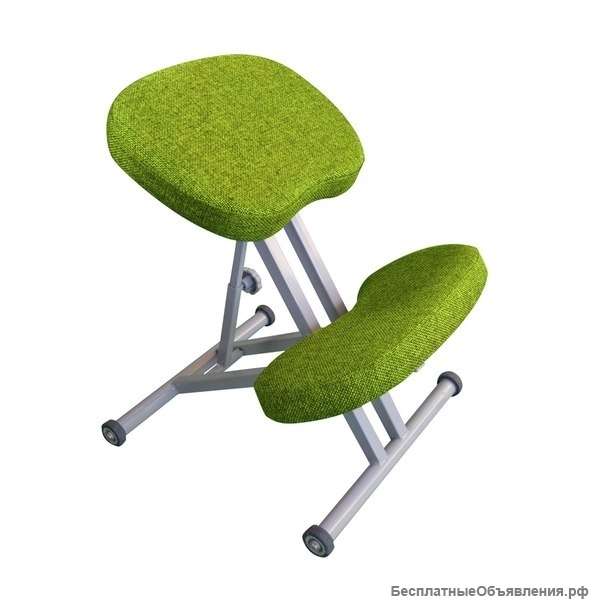 Стул коленный Takasima “ОЛИМП” СК-1-2 лайм/корпус белый