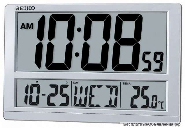 Электронные настенные часы Seiko QHL080S