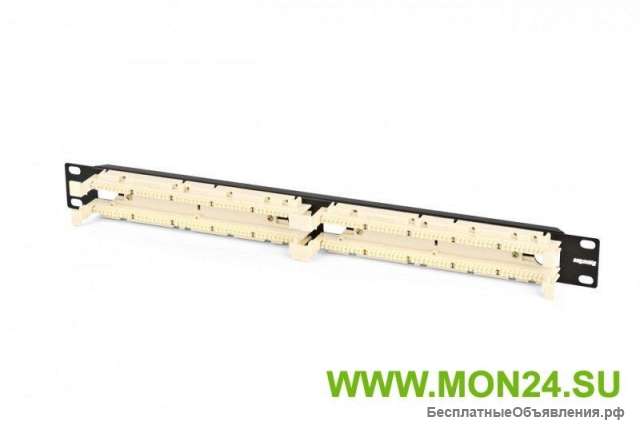 110C-19-100P-1U 100 парная кросс-панель 110 типа