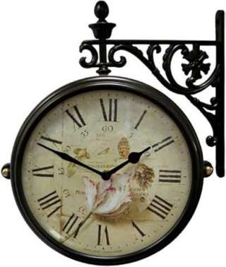 Настенные двусторонние часы B&amp; S М 195 BR-F9