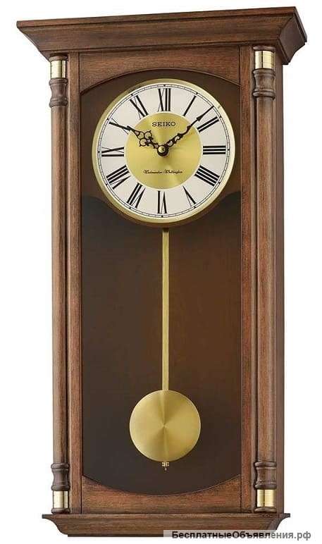 Настенные часы с боем Seiko QXH069B