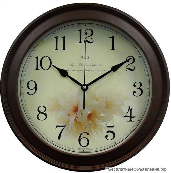 Настенные часы B&amp; S HR-300-1