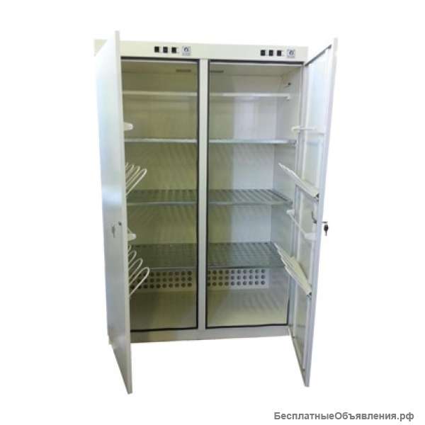 Сушильный шкаф для одежды и обуви ШС-4 Ф с полками