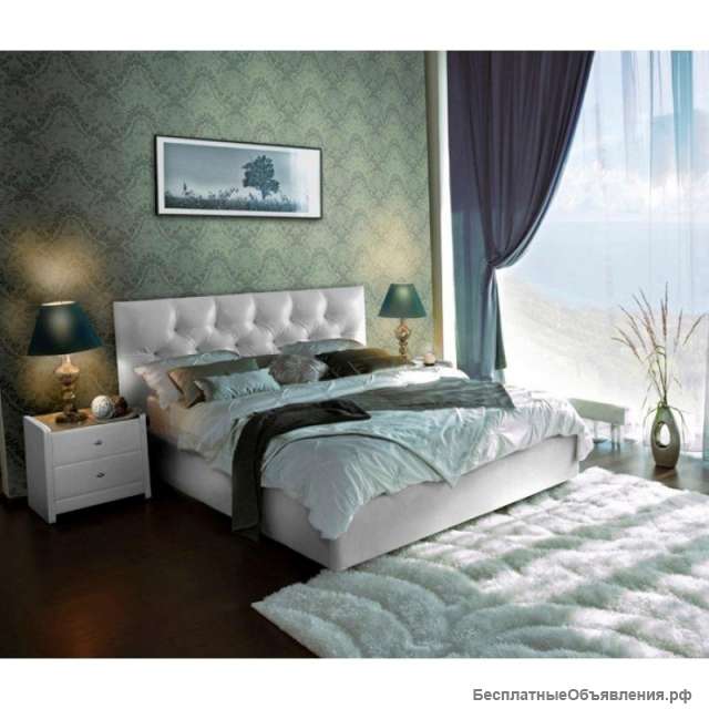 Кровать без основания Askona Marlena Экотекс White 200х140