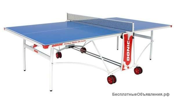 Всепогодный теннисный стол Donic Outdoor Roller De Luxe