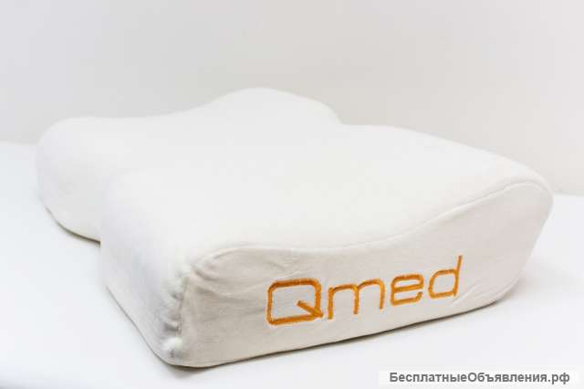 Подушка ортопедическая под голову Qmed Premium