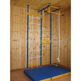 Детский спортивный комплекс Детский Спорт Городок Г-образный с сеткой 60 см