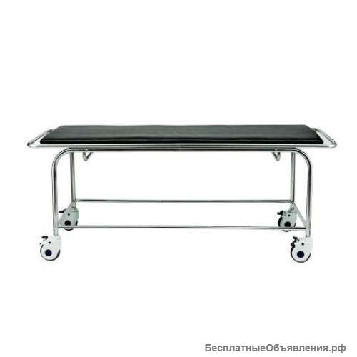 Тележка-каталка из нержавеющей стали E-2 со съемными носилками
