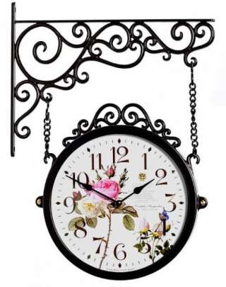 Настенные двусторонние часы B&amp; S M 250 BR-F3