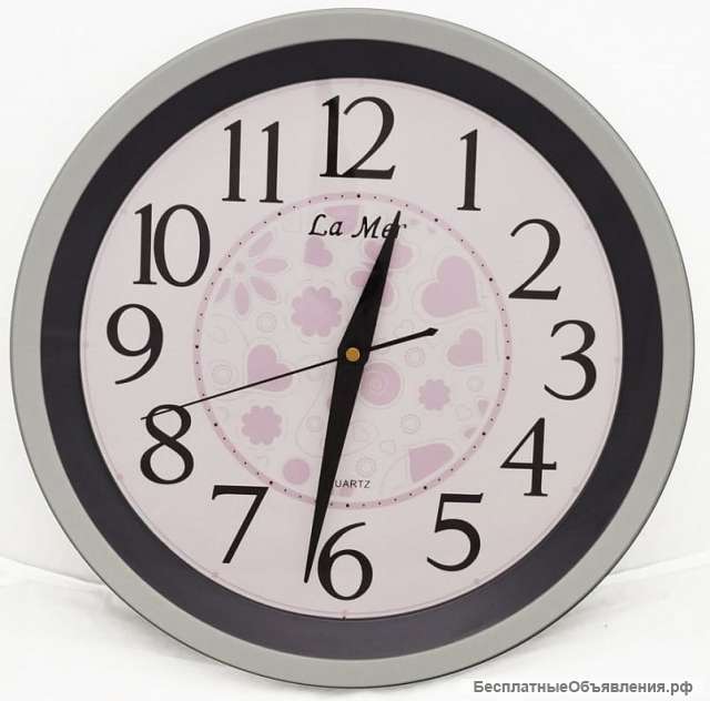 Настенные часы LA MER GD261Purple