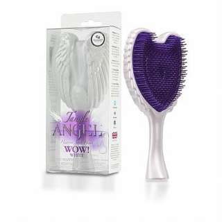 Расческа для волос Tangle Angel Wow White белоснежно-белая
