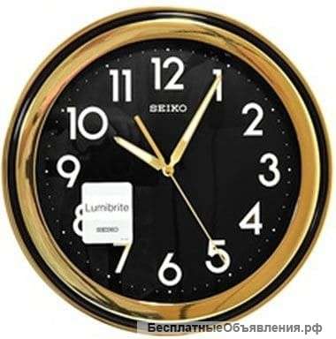Светящиеся настенные часы SEIKO QXA578F