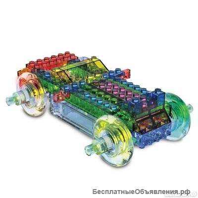 Светодиодный конструктор Laser Pegs Машина 8 в 1