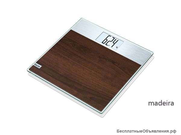 Весы напольные электронные Beurer GS21 Madeira