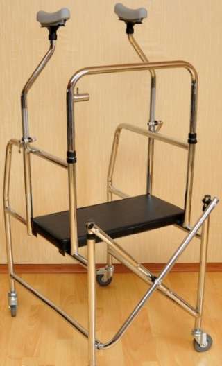 Ходунки с подмышечной опорой Мега-Оптим PR914