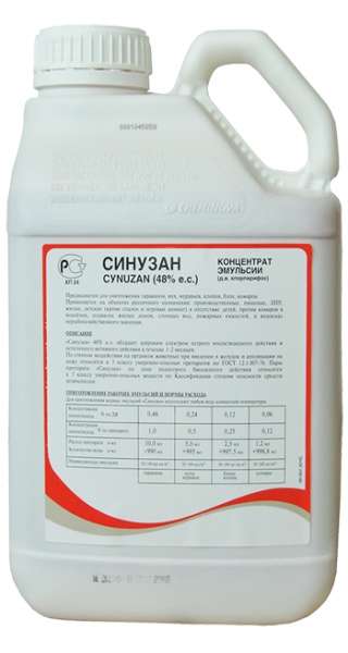 Синузан: Средство от насекомых