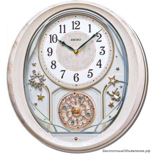 Настенные часы с мелодией SEIKO QXM370PT