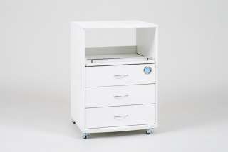 Тумба для педикюра с УФ-модулем Евромедсервис Italika (белая)