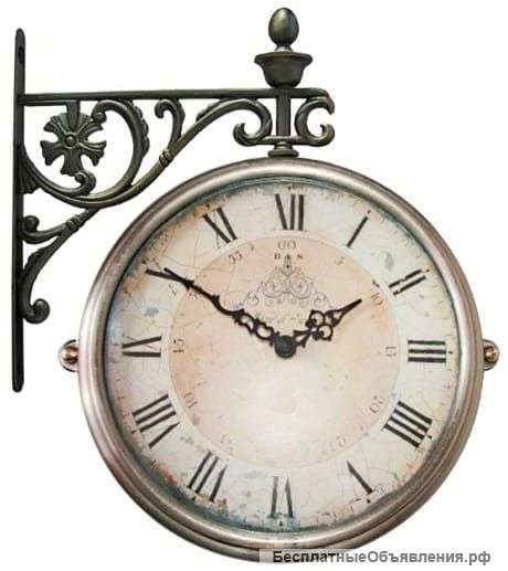 Настенные двусторонние часы B&amp; S М 195 CR