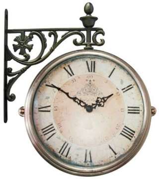 Настенные двусторонние часы B&amp; S М 195 CR