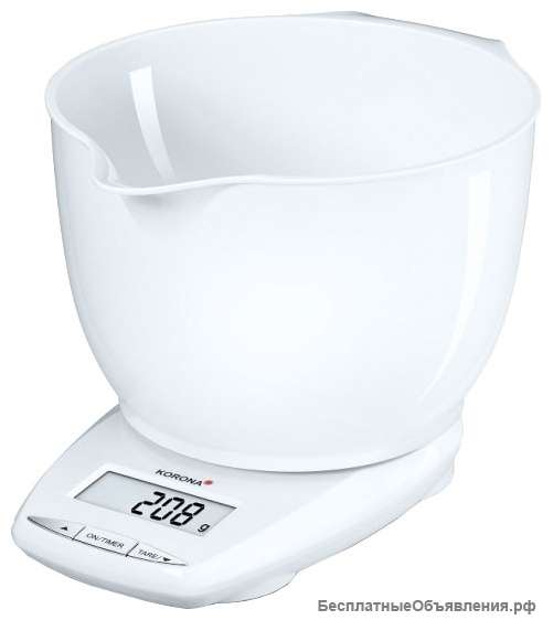Кухонные весы с чашей электронные Korona Nela