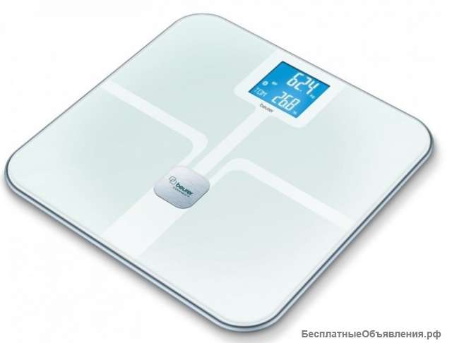 Весы диагностические стеклянные Beurer BF800 white