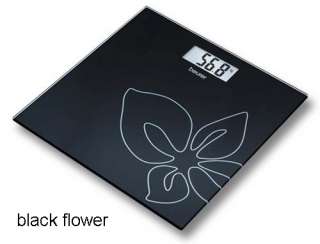 Напольные электронные весы Beurer GS27 Black Flower