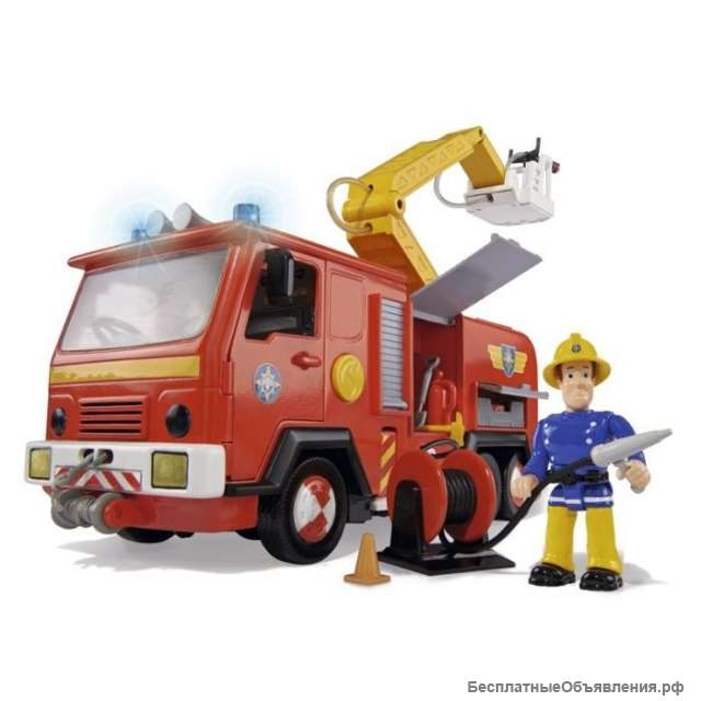 Пожарная машинка с аксессуарами Simba Dickie Пожарный Сэм