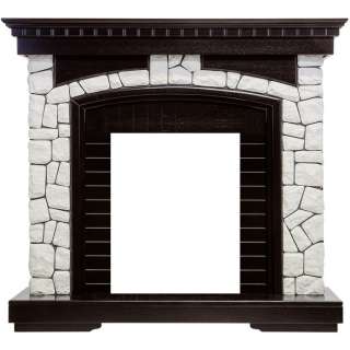Портал каменный под классический очаг Royal Flame Glasgow (венге)