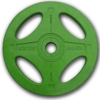 Олимпийский обрезиненный диск ALEX P-RO-10K