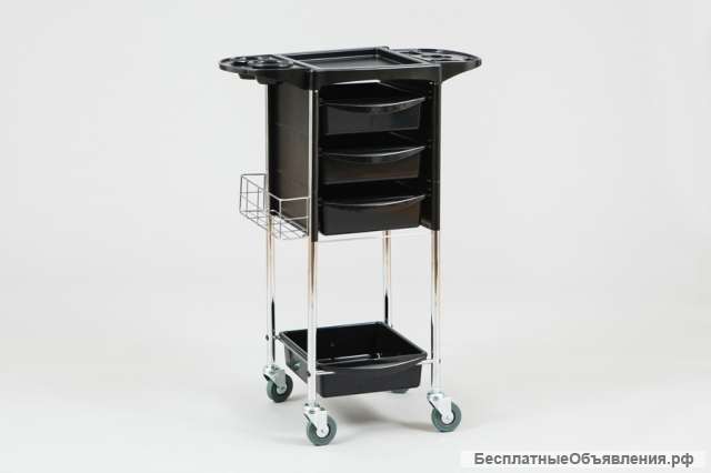 Тележка парикмахерская Евромедсервис SD-3016В