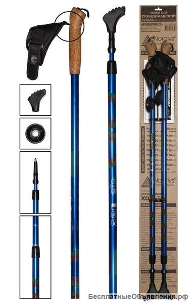 Палки для скандинавской ходьбы GESS Basic Walker 919