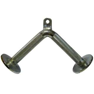 Блочная ручка Пути Спорта с узким хватом, V образная, хромированная