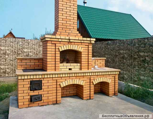 Камины, печи, барбекю