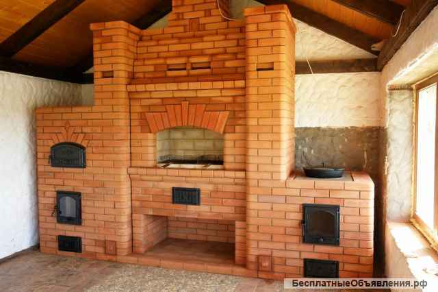 Камины, печи, барбекю
