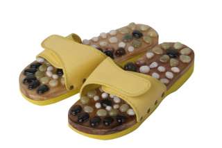 Массажные тапочки Casada Step-Stones (размер L) желтый