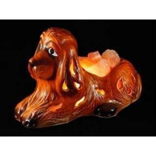 Солевая лампа Эко Плюс Собачка рыжая 3.5-4.5 кг